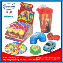 Tasse de l’eau été jouets avec Surprise Toy et bonbons